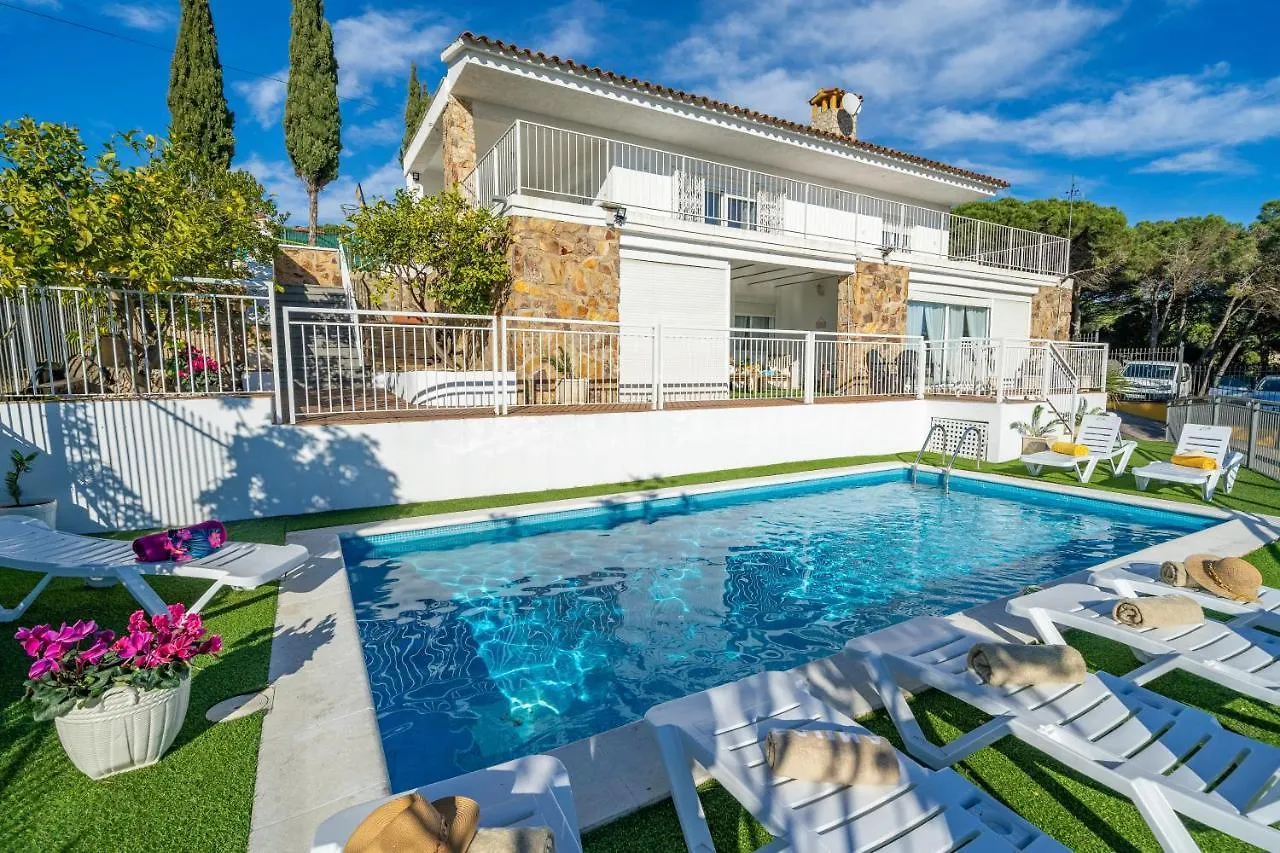 Villa Palm Beach Lux, Ideal Grupos Con Aireacondicionado Lloret de Mar